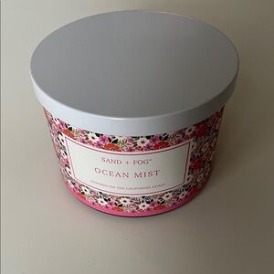 Ocean Mist Candle - Pink Floral